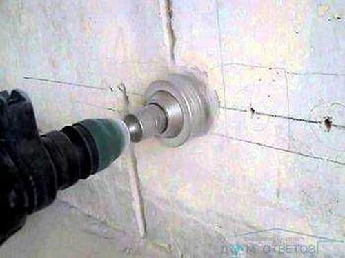 How to Drive a Wall Plug into Concrete Without Drills