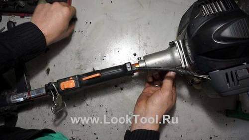 How to Lubricate a Shaft in a Huter Trimmer Rod