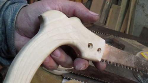 How to Make a Handle for Saw