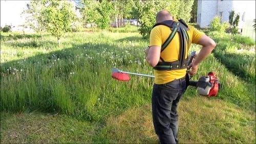 How To Cut Grass With A Line Trimmer