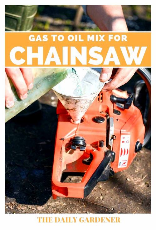 Proportion Of Oil Gasoline For 2 Chainsaws