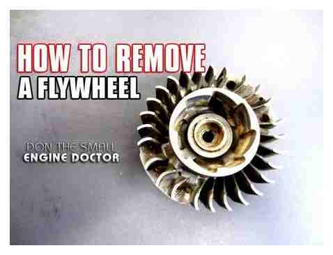 remove, flywheel, stihl, chainsaw