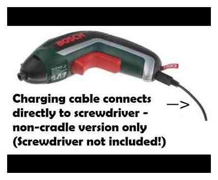 screwdriver, charger, does, charge