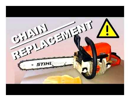 properly, tension, chain, stihl, chainsaw
