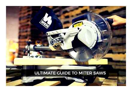 feed, miter, saws