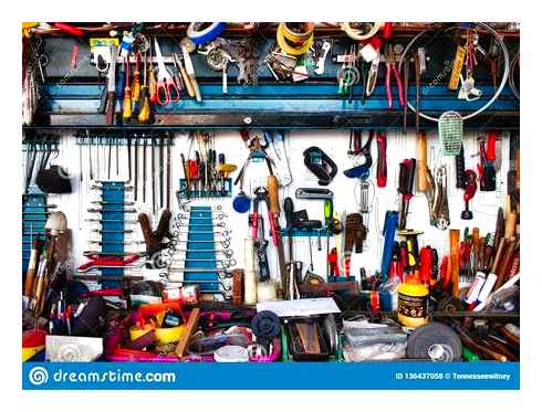 hang, tools, wall, garage