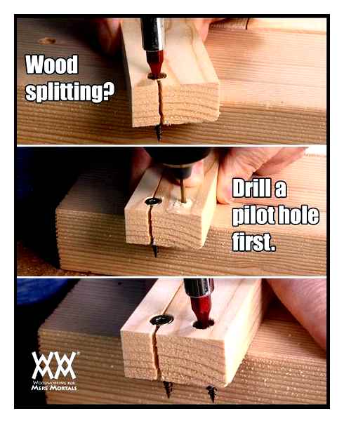 make, hole, plywood, drill