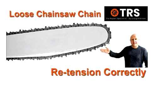 tension, chain, correctly