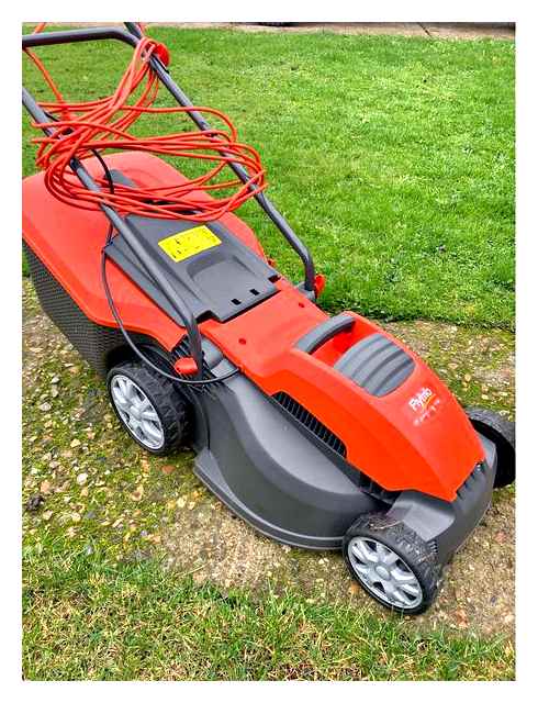 choose, electric, large, section, lawn, mower