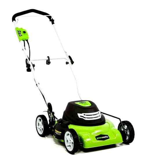 greenworks, 20-in, corded, electric