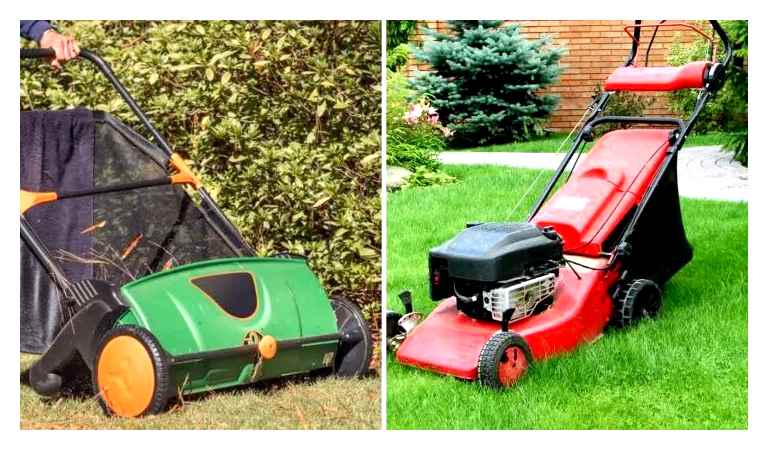 lawn, sweeper, bagger, which