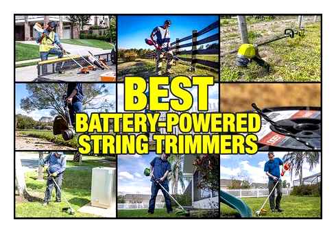 best, commercial, battery, powered, trimmer, pack