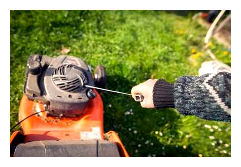 troubleshoot, lawn, mower, pull