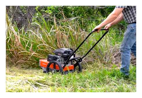 mower, tall, weeds, grass, easy, steps