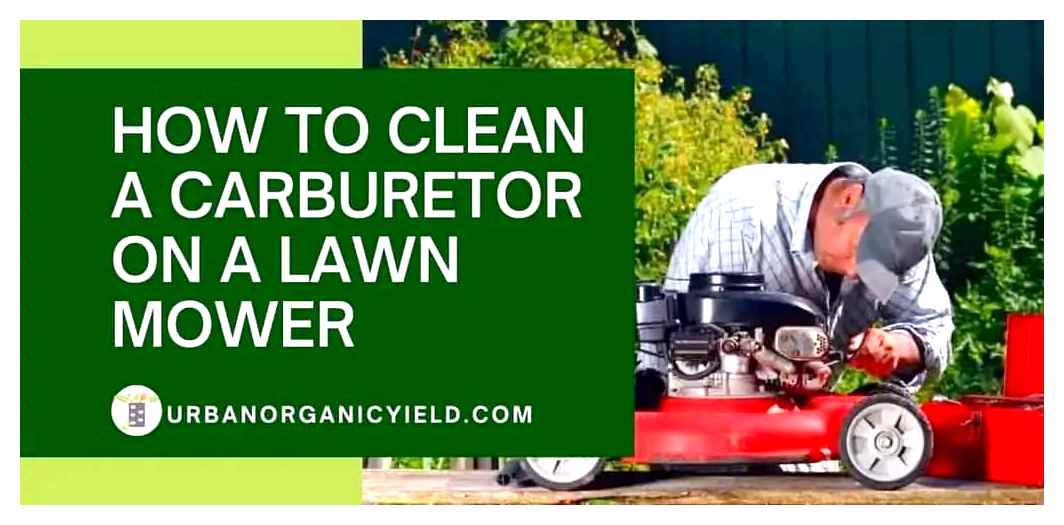 cleaning, your, lawn, mower, ways