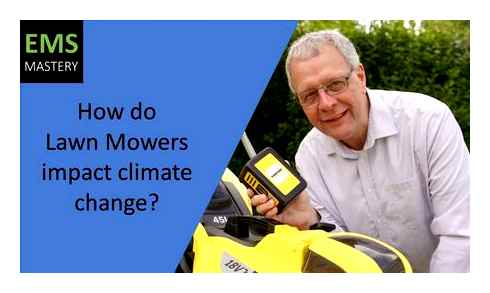 lawn, mower, emissions, environmental