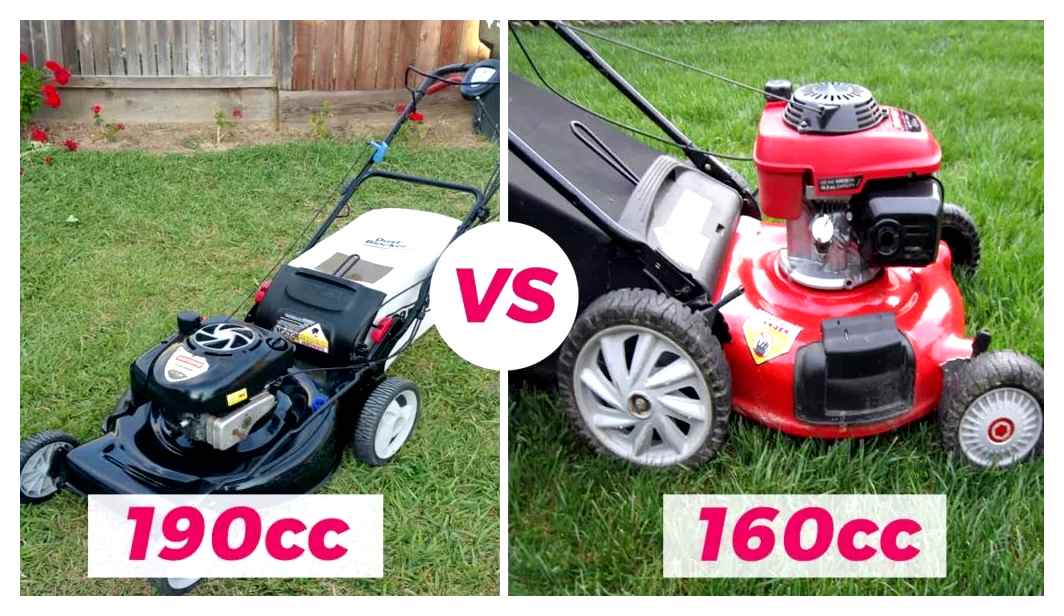 honda, lawn, mower, differences, 160cc