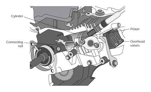 lawn, mower, engine, disassembly, repair