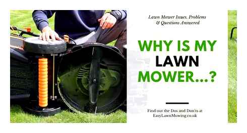 lawn, mower, problem, diagnosis, problems
