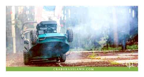 mower, smoking, lawn, causes