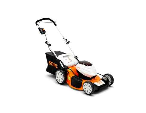 stihl, rechargeable, lawn, mower